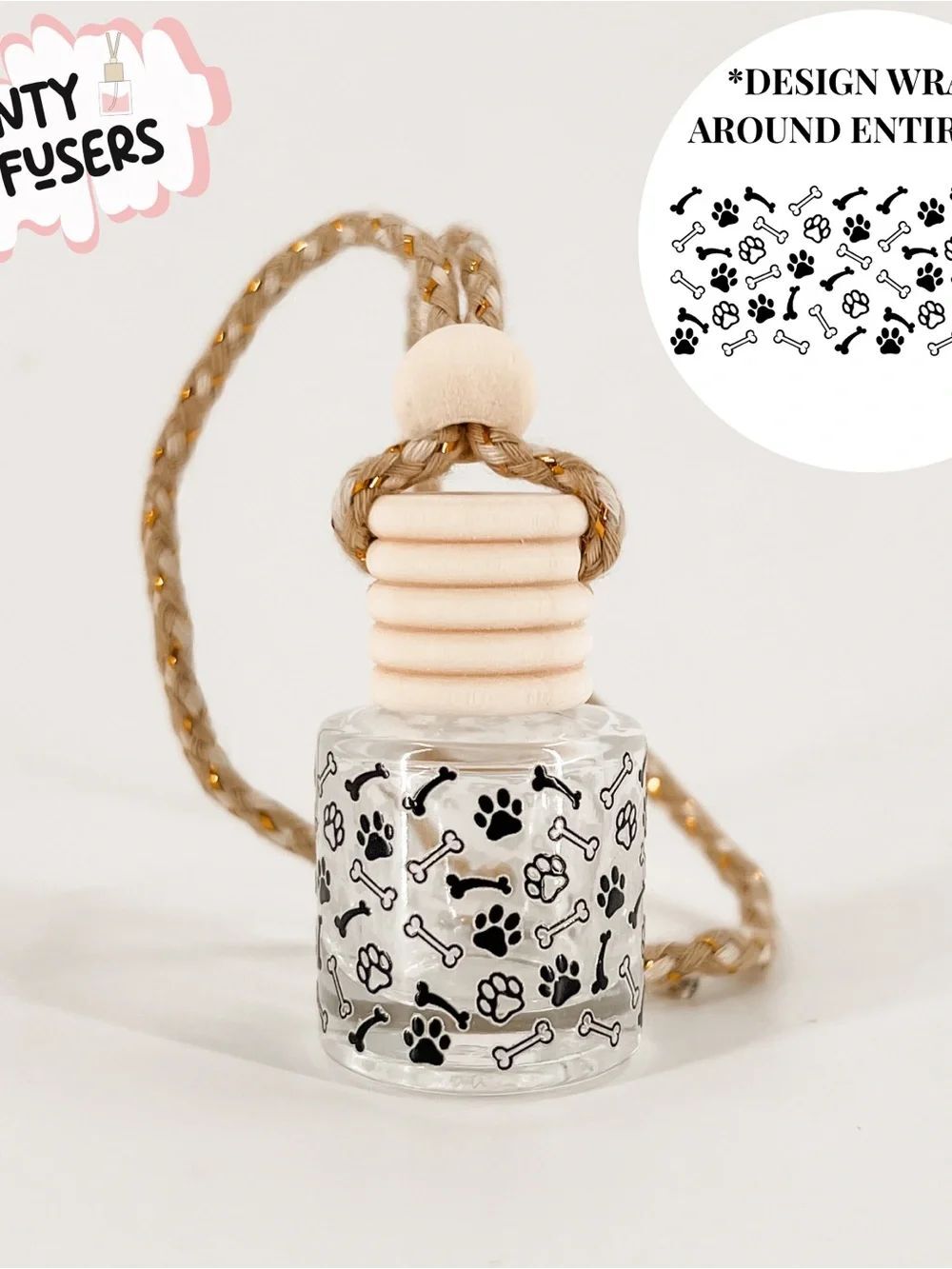 Hanging Car Diffuser Bottle